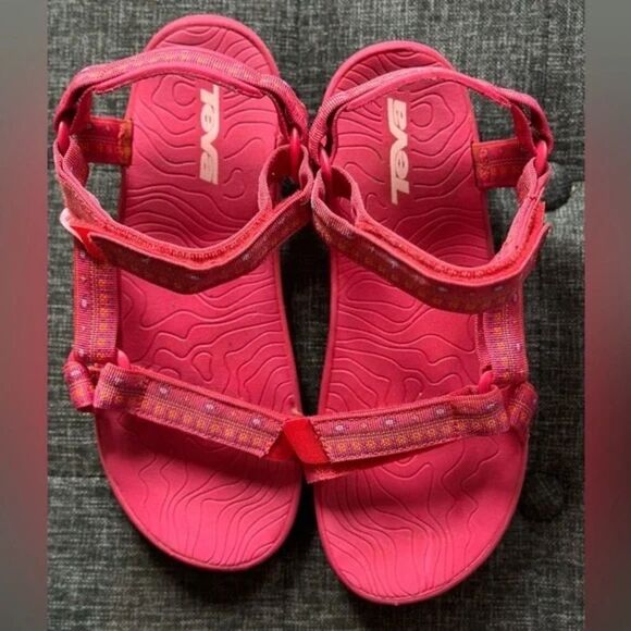 Teva Women's Pink Sandals - Picture 1 of 4
